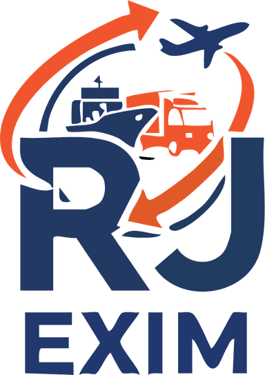 RJ Exim Logo